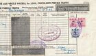 1968 Rhodesia Railways Consignment Waybill Ticket From Marandellas to Bulawayo.