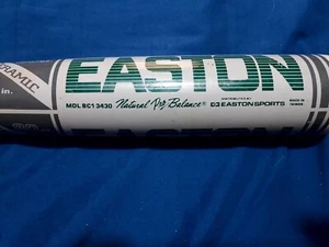 VINTAGE EASTON CERAMIC 34/30 CARBON COMPOSITE BASEBALL BAT - Picture 1 of 11
