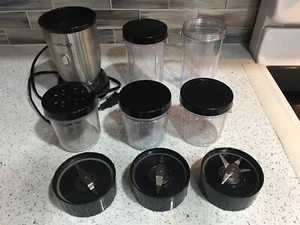 Premium Mulipurpose Stainless Steel Processing Blender includes 5 cups. - Picture 1 of 9