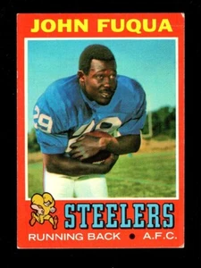 1971 Topps #76 John Fuqua Steelers sehr guter Zustand - Bild 1 von 2