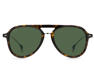 Gafas de sol polarizadas Hugo Boss Collection 1356/S para hombre hechas en Italia $590 NUEVAS Foto 1 de 4