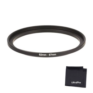 62-67mm Step-Up SLR Lens Metal Adapter Ring - Picture 1 of 5