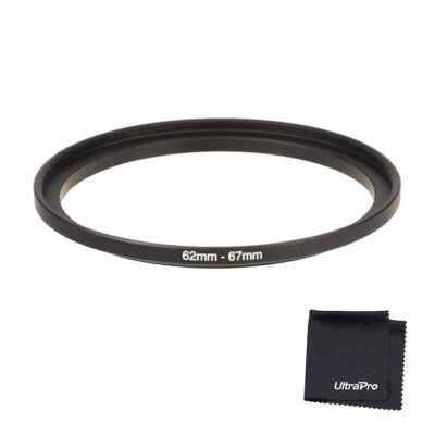62-67mm Step-Up SLR Lens Metal Adapter Ring - Image 1 of 4