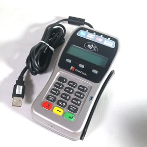 First Data FD-35 Credit Card Reader Pin Pad EMV USB powered - Picture 1 of 4