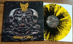 DEFEATED SANITY – Chronicles of Lunacy (Yellow Black Splatter Vinyl) Ltd. 300 - Picture 1 of 6