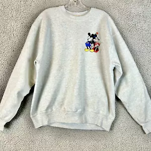 Vintage Disney Characters Sweatshirt Too Cute Brand Guetta Brothers Made In USA - Picture 1 of 6