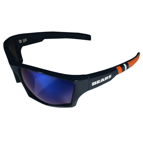 Chicago Bears Sunglasses, Edge Sports NFL Fan 100% UVA/UVB, Licensed Cover