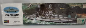 USS Arizona Pacific Fleet Battleship 17" Model H-302 USA 1975 Sealed 50+ Pieces - Picture 1 of 23