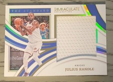 2021-22 Panini Immaculate JULIUS RANDLE The Standard game-used patch #63/99