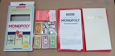 Waddingtons Magnetic Pocket Edition Monopoly - Image 1 of 4
