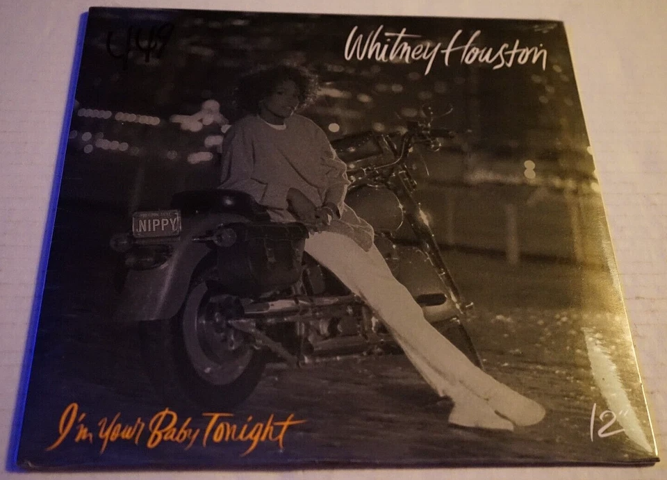 Whitney Houston ‎– I'm Your Baby Tonight 1990 Arista Ad-2120 Vinyl LP Record R49