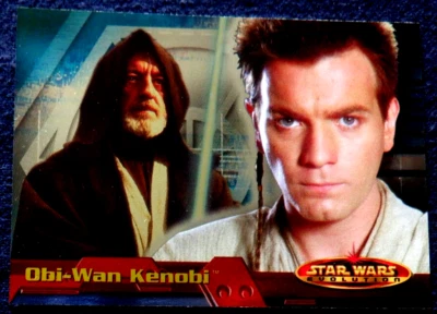 Star Wars Evolution Topps promo card P2 Obi-Wan Kenobi, 2001 - Image 1 of 2