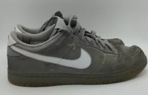 VNDS 2005 Nike Dunk Low Medium Gray White 311730-011 Suede Men's Size 14 - Picture 1 of 8
