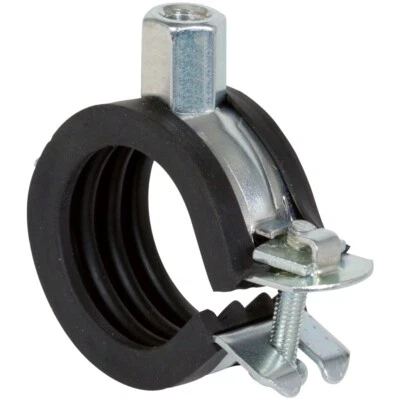 fischer Gelenkrohrschelle Schraubrohrschelle FGRS EPDM Schalldämmeinlage 8-63 mm - Bild 1 von 3