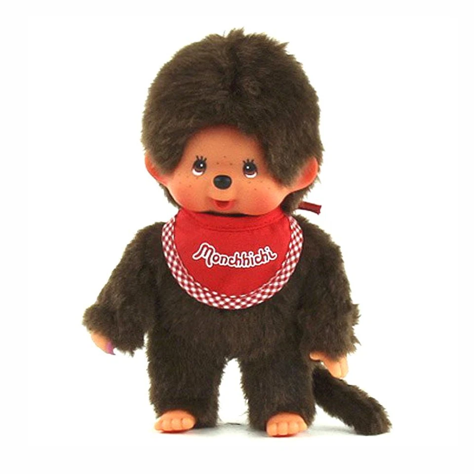 Junge Classic | 20 cm | Monchhichi Puppe | mit original rotem Lätzchen - Bild 1 von 1