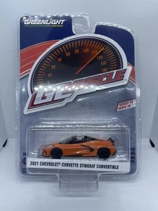 Greenlight - Chevrolet Corvette C8 Stingray 2021 naranja - GL Muscle - 1:64 - NUEVO - Imagen 1 de 1