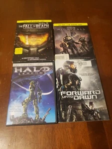 Halo: The Fall Of Reach, Legends, FORWARD UNTO DAWN, Nightfall Blu-Ray & DVD Lot - Picture 1 of 10