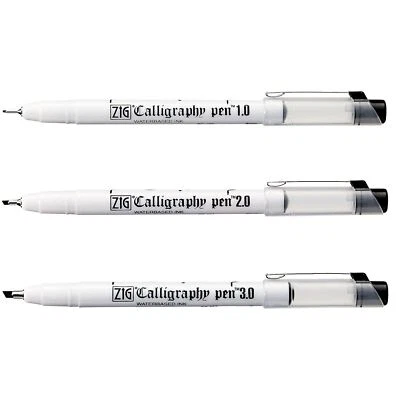 Zig Kuretake Calligraphy Pen Oblique Tip - Image 1 of 4
