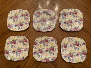 Set of 6 Royal Winton Grimwades Welbeck Chintz Made in England Dessert Plate - Picture 1 of 17