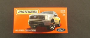 matchbox 2022 ford f-150 lightning 2022 mib power grab boxed - Picture 1 of 1