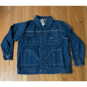 Patagonia Steel Forge Denim Jeansjacke dunkelblau Chore Coat Herren Gr. XXL - Bild 1 von 6