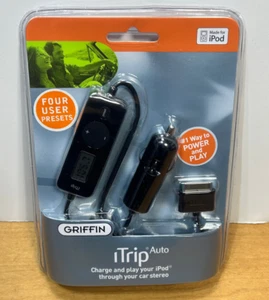 Griffin iTRIP Auto Charge and Play For Ipod NEW - Picture 1 of 2