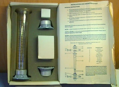 BLUE WHITE FLOWMETER CF451 2-10 GPM comes with all the attachments +NEW+ - Image 1 of 4