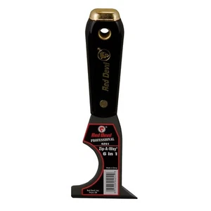 Red Devil 4251 6-in-1 Painter's Tool, 2.5", Black, (Pack of 6) 6 - Pack - Picture 1 of 3