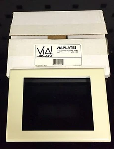ELAN VIA Touchpanel Faceplate - IVORY - VIAPLATEI - NEW - Picture 1 of 3