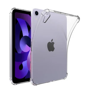 For iPad Air 5th/4th Gen 10.9 in Case Clear TPU Shockproof Slim Protective Cover - Picture 1 of 13