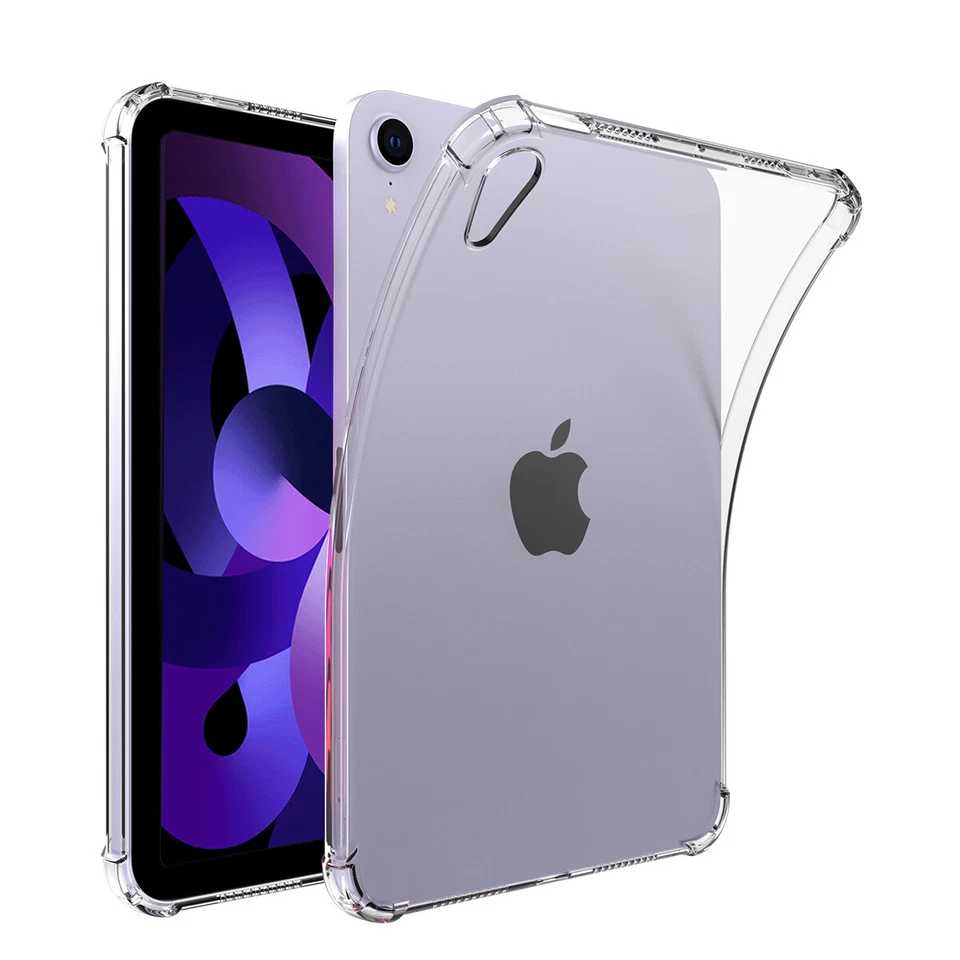 For iPad Air 5th/4th Gen 10.9 in Case Clear TPU Shockproof Slim Protective Cover - Image 1 of 4