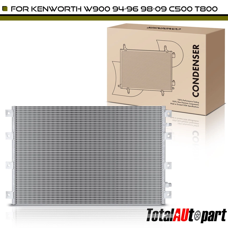 Novo condensador AC com suporte para Kenworth W900 1994-1996 98-09 C500 T800 - Imagem 1 de 4