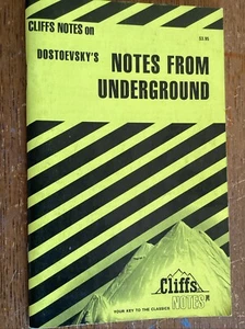 Cliffs Notes on Dostoevsky's Notes from Underground - Picture 1 of 6