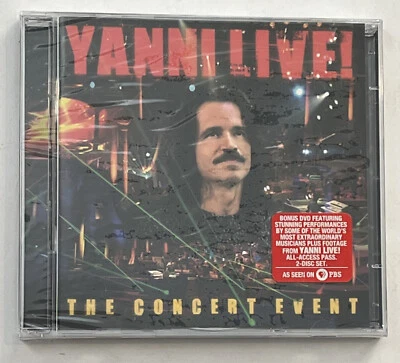 Yanni live ! the concert event cd (2006 Image USA) - Image 1 of 4