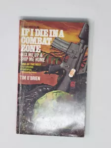 TIM O'BRIEN SIGNED PAPERBACK FIRST - If I Die in a Combat Zone - Picture 1 of 5