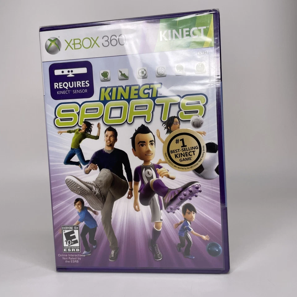 KINECT SPORTS (Xbox 360, 2010) SEALED - Image 1 of 3