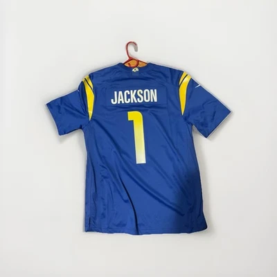 Camiseta deportiva azul para hombre Desean Jackson Los Angeles Rams Game L Foto 1 de 2