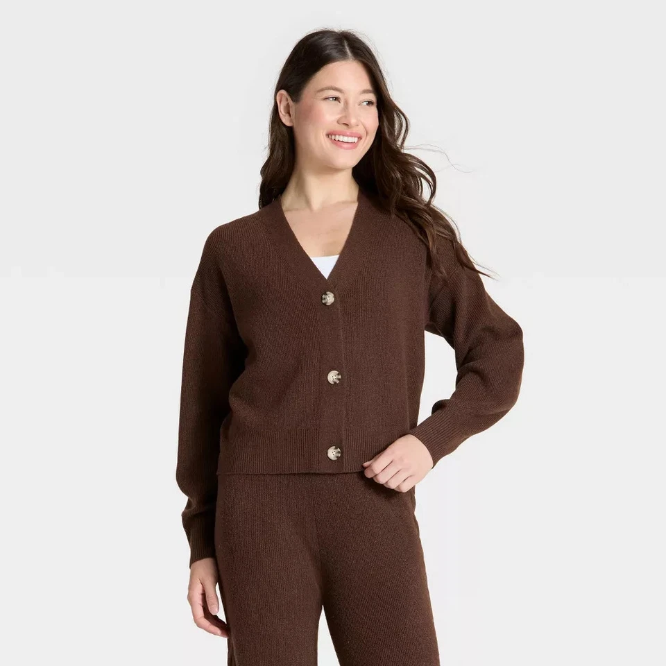 Women's Stitched Sweater Cardigan - Auden - Image 1 of 1