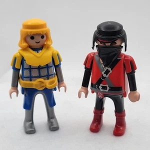 Playmobil Knight & Outlaw / Bandit Minifigures Action Figures - Picture 1 of 3