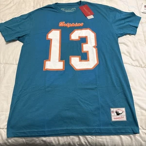 Mitchell & Ness Miami Dolphins Dan Marino #13 Jersey Shirt Size L NWT - Picture 1 of 8