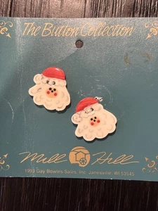 Mill Hill Christmas Santa Buttons - Picture 1 of 1