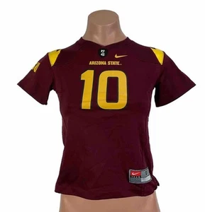 Arizona State University ASU Sun Devils Football Jersey #10 Youth Sz 6 Nike - Picture 1 of 11