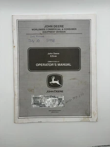Manual de operador John Deere EZtrak OMM157225 - Imagen 1 de 1