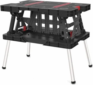 Keter 249137 Folding Tool Bench, Red/Black - Bild 1 von 3