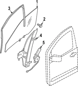 Genuine Nissan Run Channel 80330-9BU0C - Picture 1 of 1