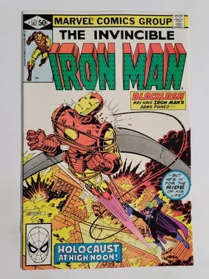 Iron Man #147 Marvel 1981 VF+ 8.5 Blacklash cover & appearance Bronze age - Image 1 of 3