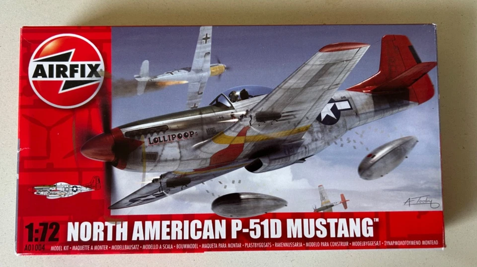 AIRFIX  1/72  NORTH AMERICAN P-51D MUSTANG - Immagine 1 di 1
