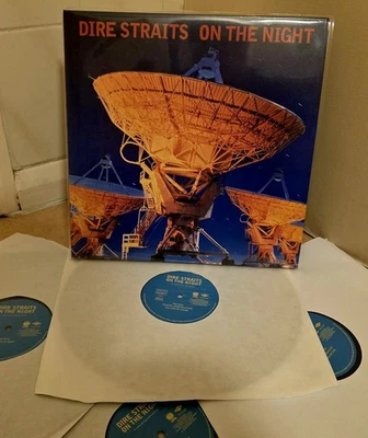 Dire Straits- VINYL (RARE) On The Night 4 x LP Inc Tunnel Of Love! Mark Knopfler - Image 1 of 4