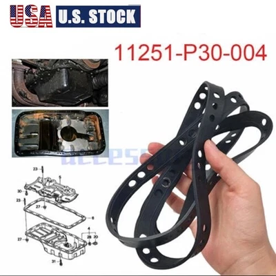 Junta de cárter de aceite OEM 11251-P30-004 para Honda CR-V Civic y Acura Integra 1990-2001 Foto 1 de 4