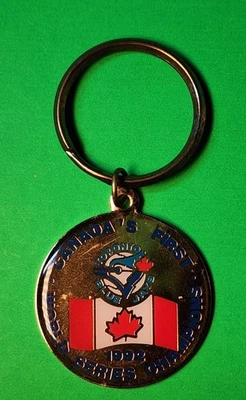 Toronto Blue Jays MLB - Canada's First 1992 World Series Champion Keychain - Image 1 of 3